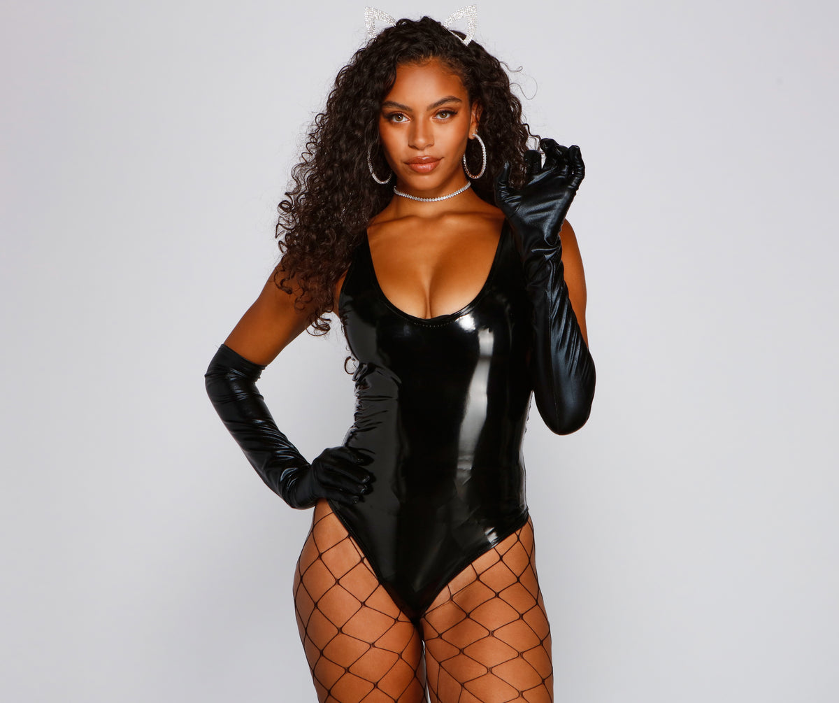 Dangerous Woman Faux Leather Bodysuit | Windsor Dangerous Woman Faux Leather Bodysuit | Windsor