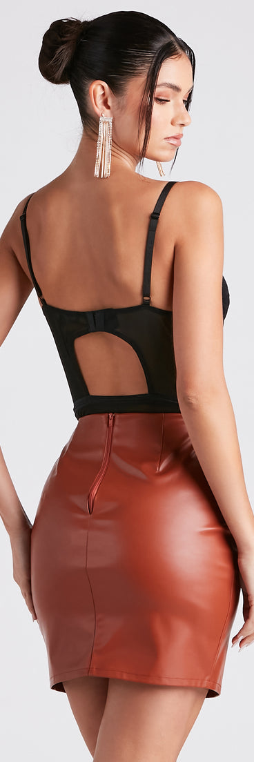 With fun and flirty details, All You Can Lace Mesh Bodysuit shows off your unique style for a trendy outfit for the summer season!