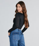 With fun and flirty details, the Smooth Cutie Scoop Neck Lace Trim Crop Top shows off your unique style for a trendy outfit for summer!