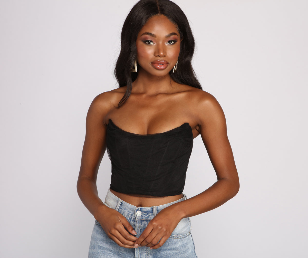 The Classic Cropped Corset Top | Windsor