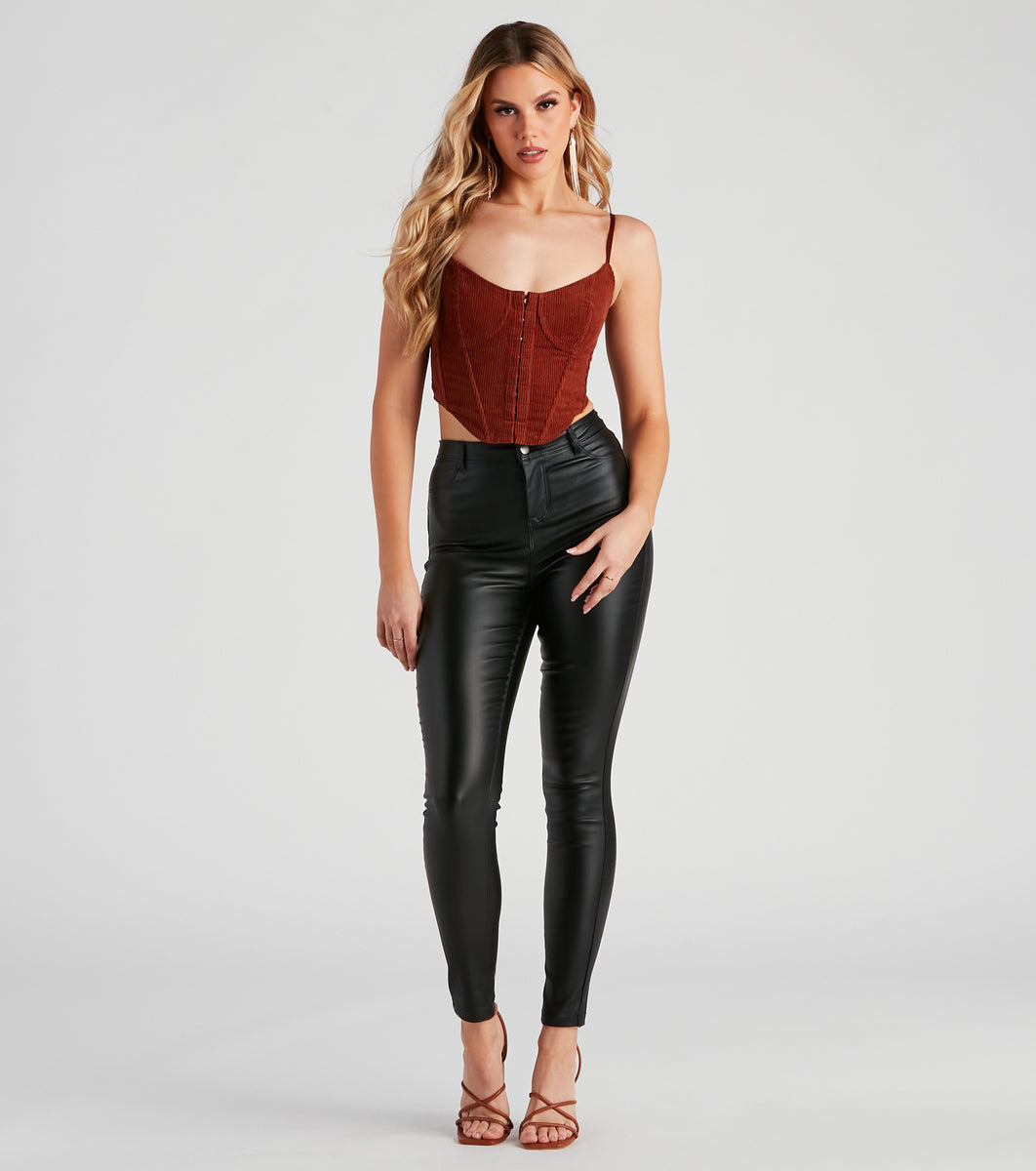 Cordially Invited Corduroy Corset | Windsor