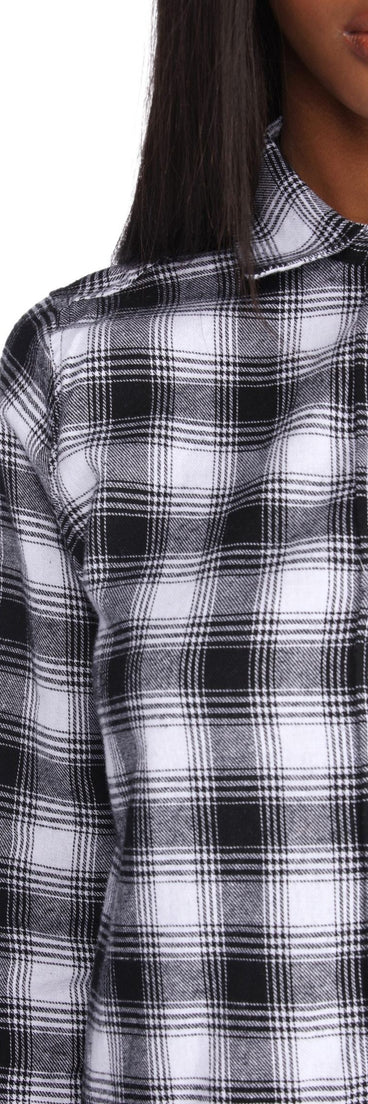 Plaid For Keeps Button Up Shirt