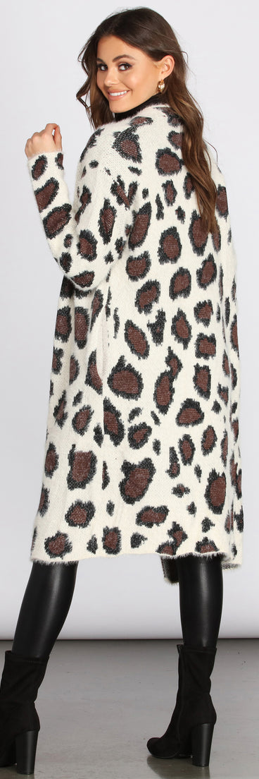 With fun and flirty details, A Long Time Obsession Leopard Cardigan shows off your unique style for a trendy outfit for the summer season!