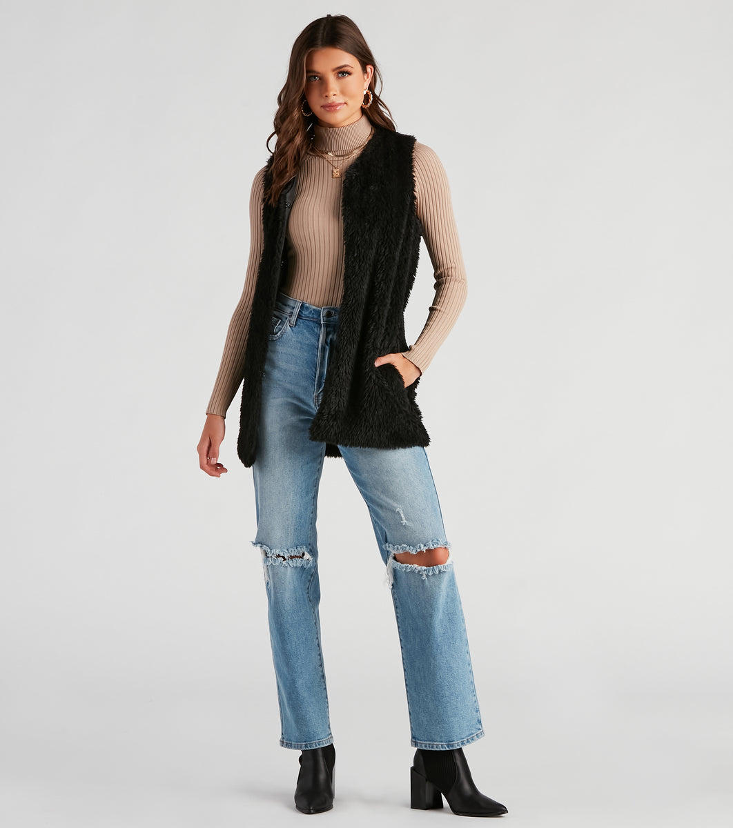 So Extra Faux Fur Vest | Windsor