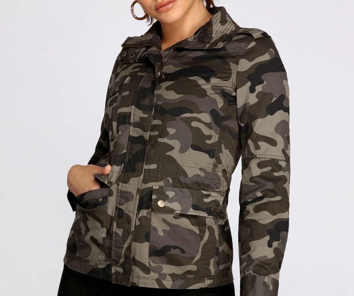 Makin' Time Lightweight Camo Jacket | Windsor