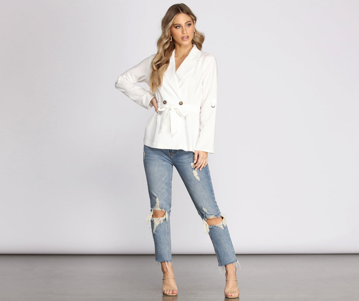 Babe Authority Trench Coat