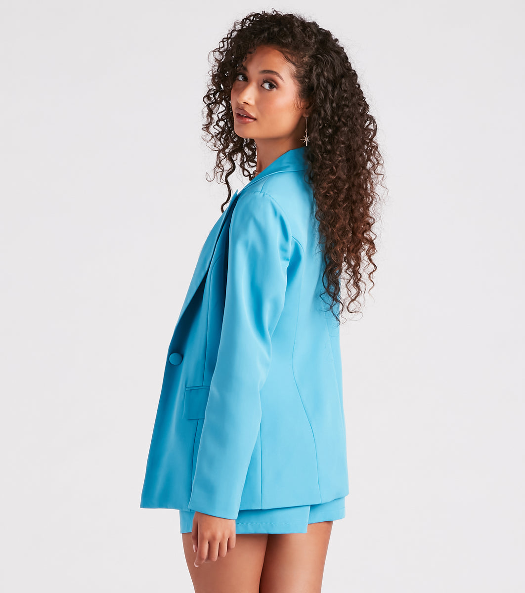 Bold Moves Woven Blazer | Windsor