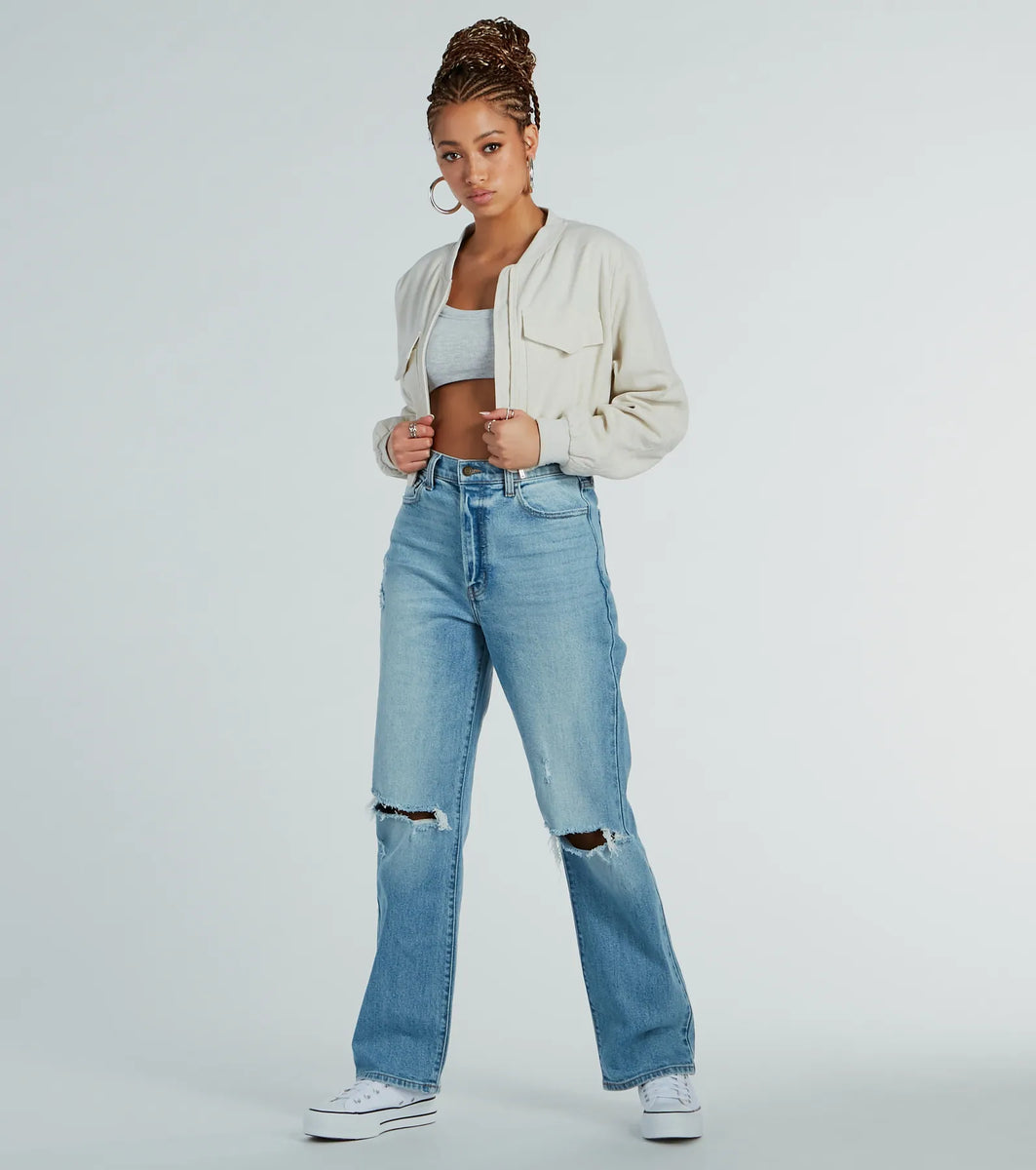 【COSYHARU】Linen deck cropped jacket COSYHARU】Linen deck cropped jacket