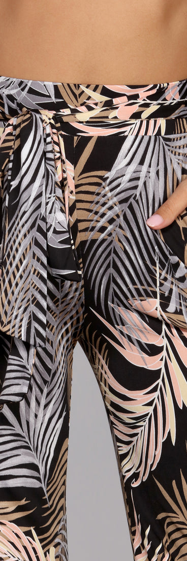 Life Under A Palm Tree Pants