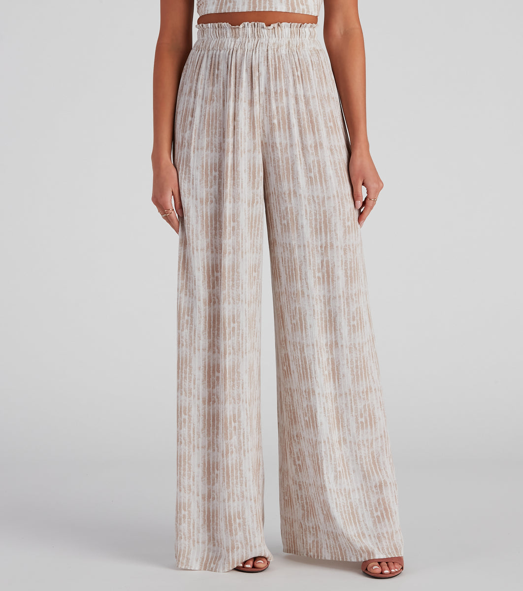 Sangria Please Striped Wide Leg Pants | Windsor