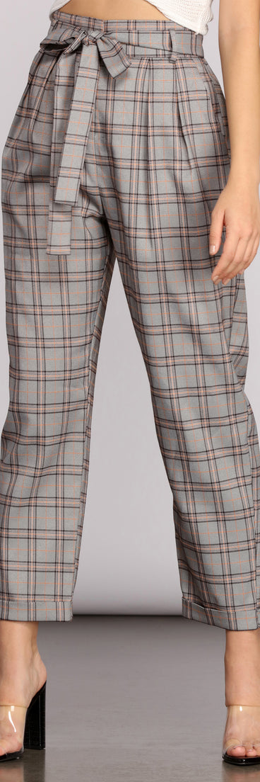 Check Her Out Paper Bag Pants