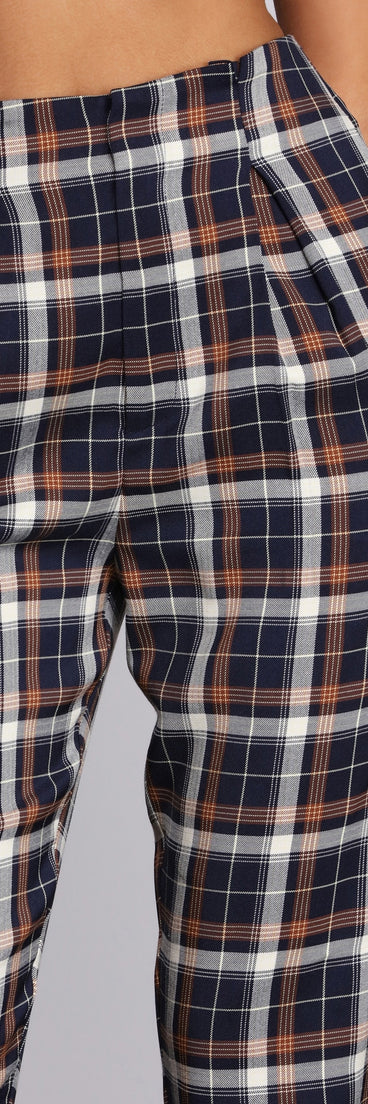 Plaid It Up Pants