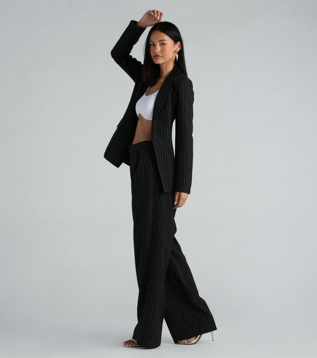 【M to R】PINSTRIPE WRAP BELT & PANTS 38 M to R】PINSTRIPE WRAP BELT & PANTS 38 M to R】PINSTRIPE