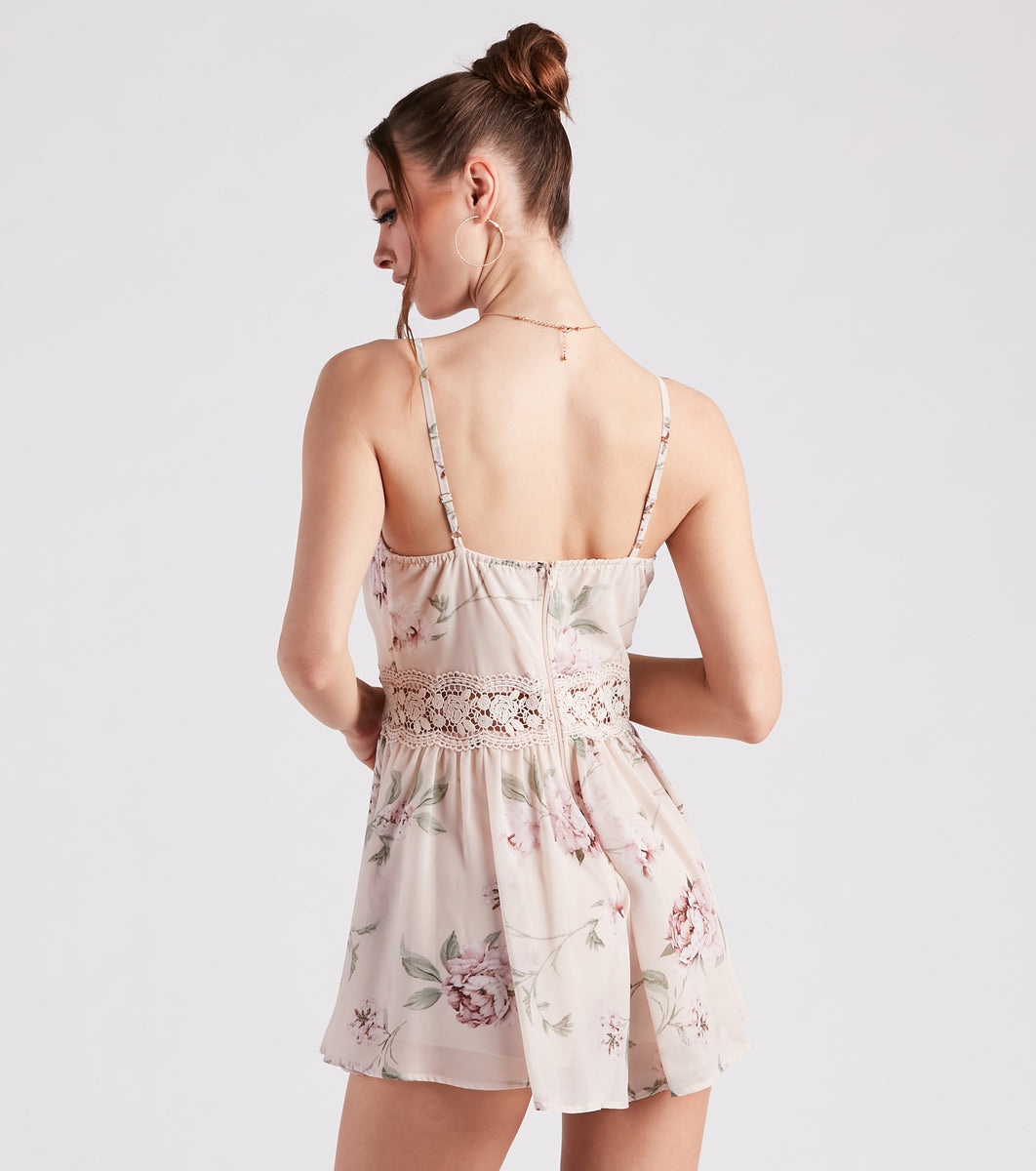 SYMPHONY WOVEN ROMPER