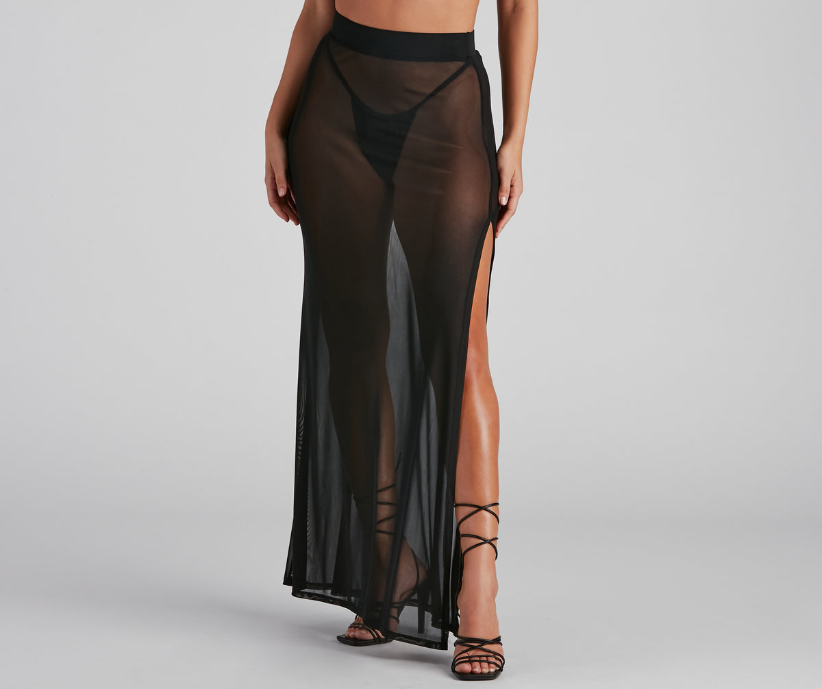 スカート M_ SEETHROUGH SKIRT スカート M_ SEETHROUGH SKIRT M_ スカート 「M_」SEETHROUGH