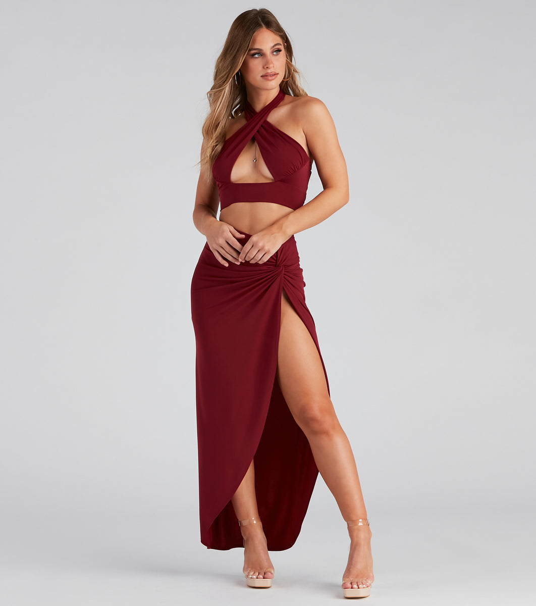 All Night Wrap Maxi Skirt | Windsor