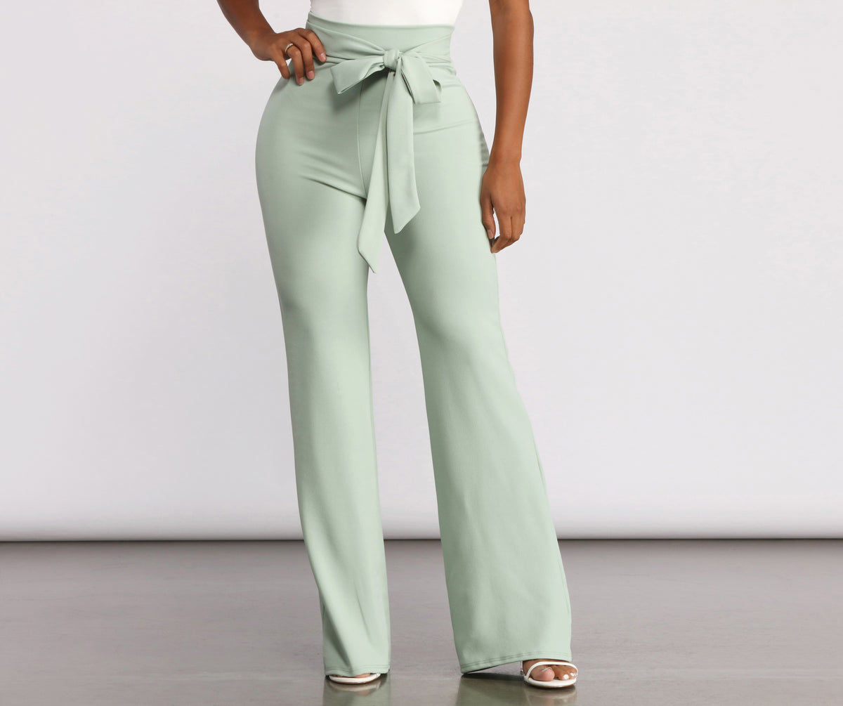 High Waist Wide Leg Dress Pants | Windsor High Waist Wide Leg Dress Pants | Windsor