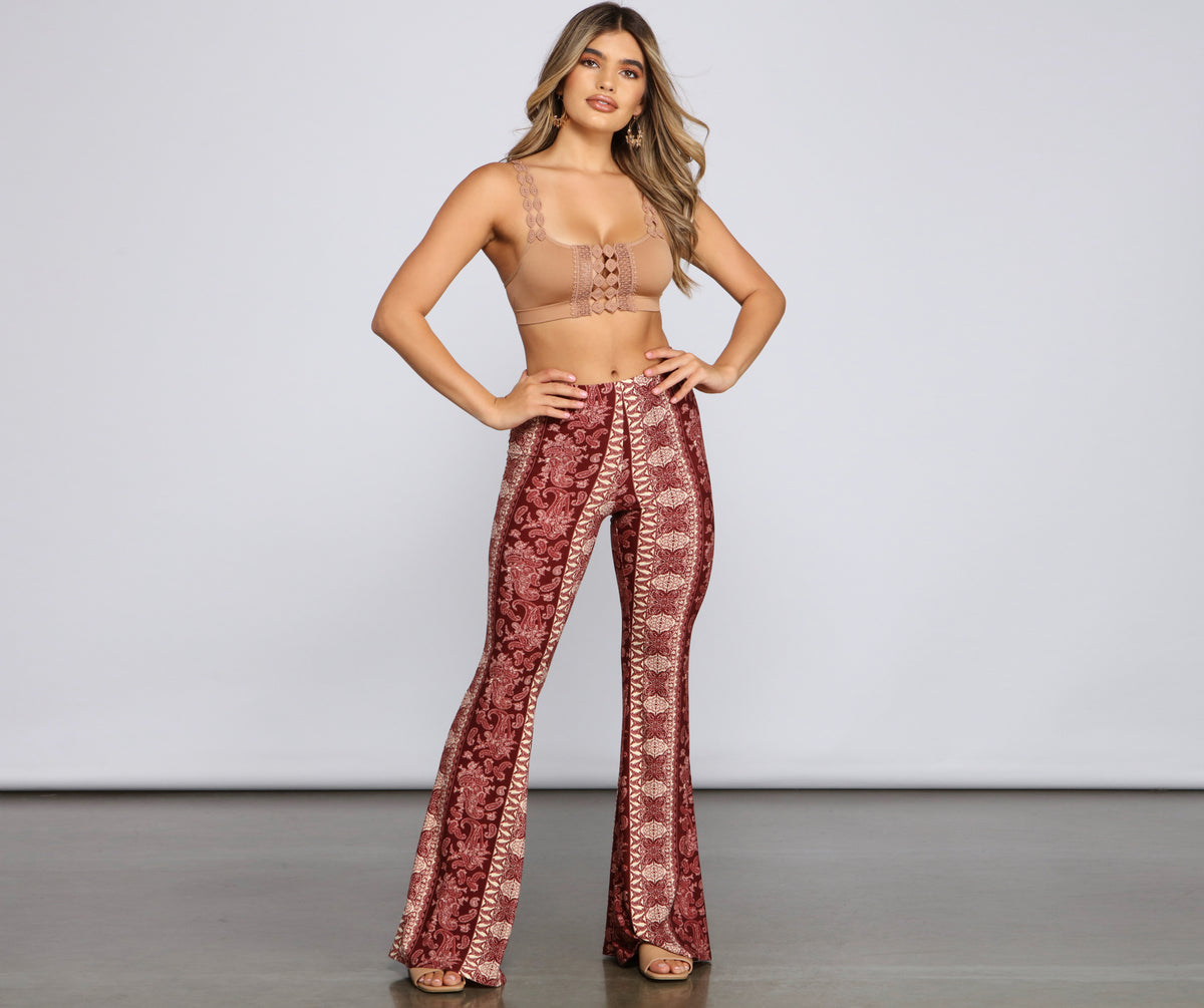 驚きの値段での商品をすべて Wanderlust Windsor | Pants Flared Beauty パンツ