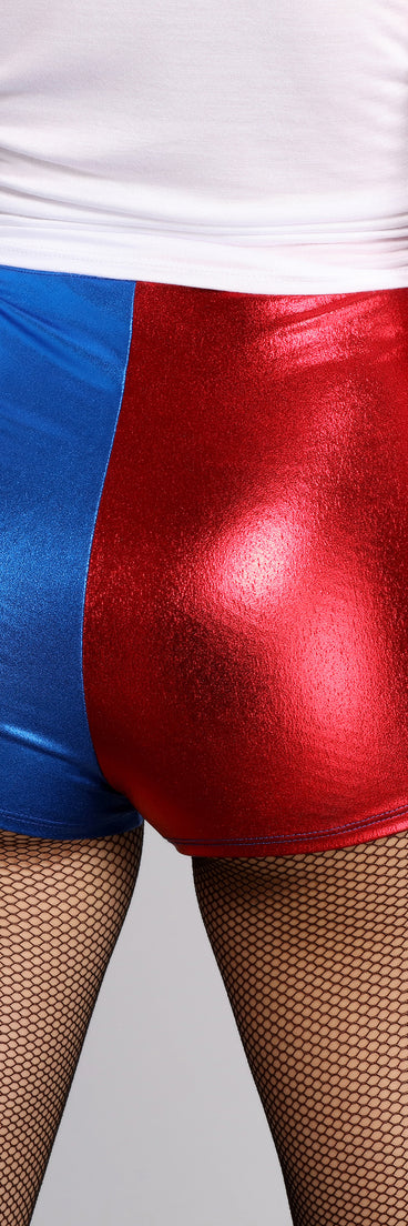 Harlequin Baddie Hot Shorts provides a stylish start to creating your best summer outfits of the season with on-trend details for 2023!