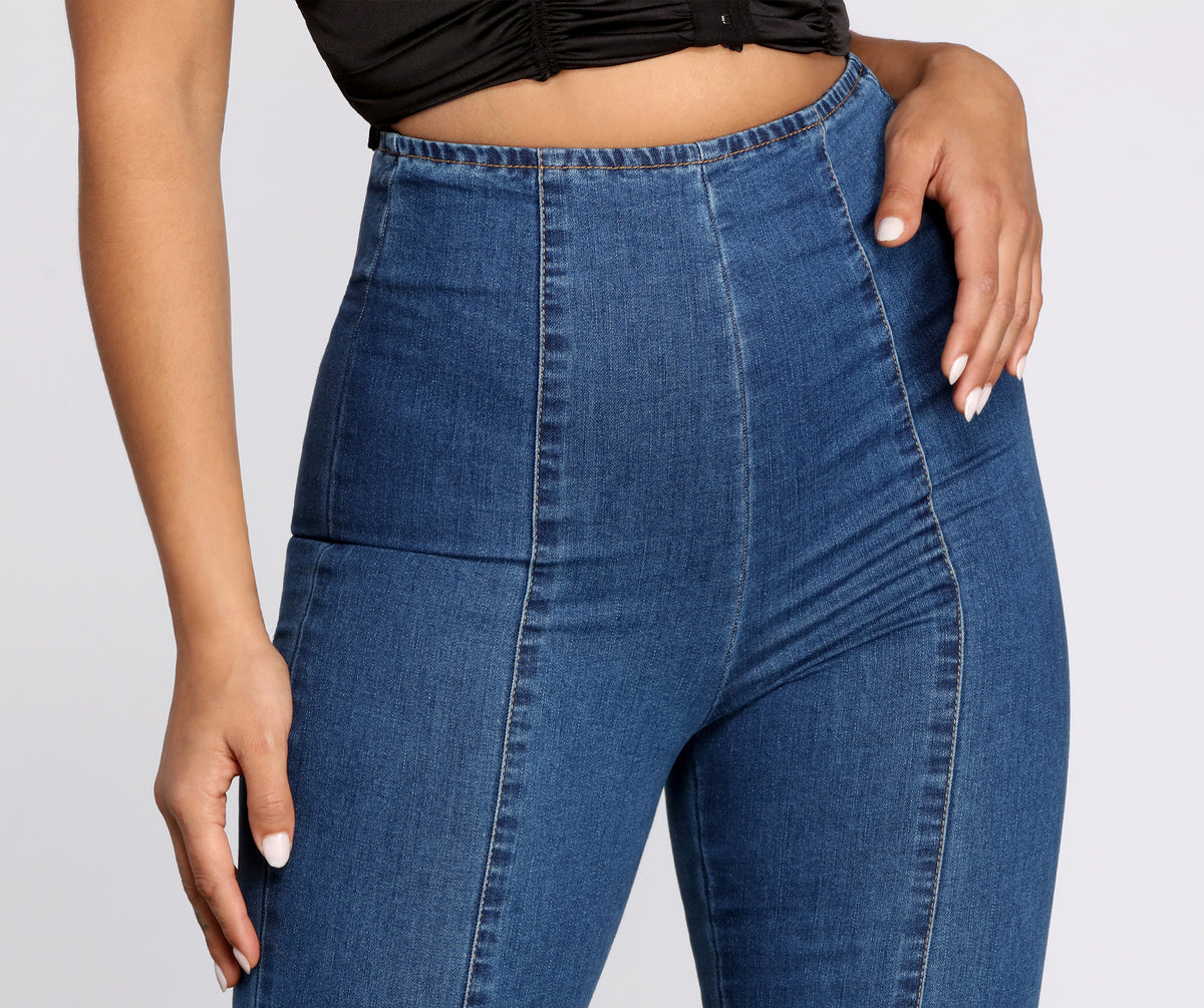 週末最終セール❣️美品⭐️digne high-waist pants 02 High Waist Denim Skinny Pants | Windsor