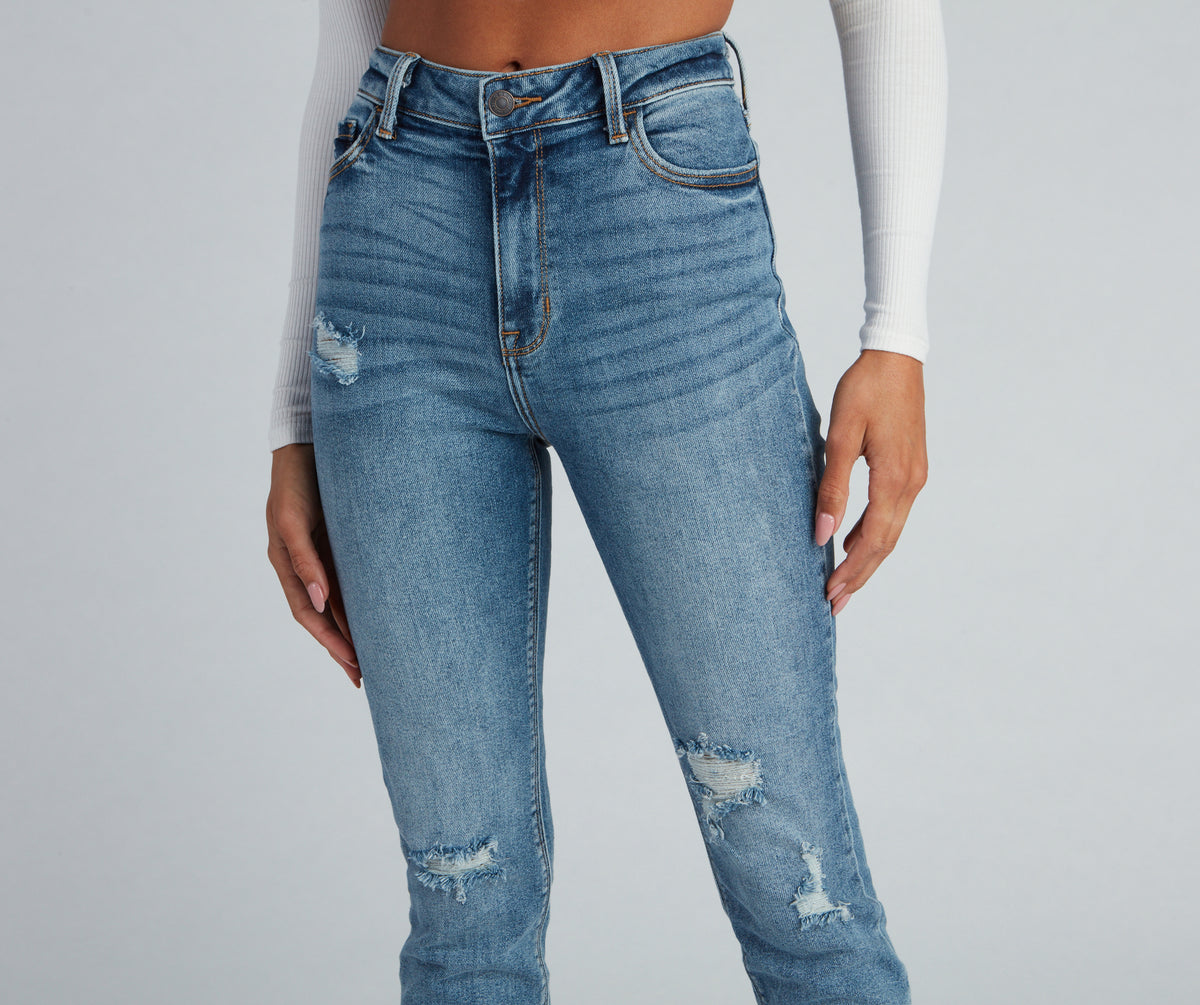 Casual Vibes High-Rise Skinny Jeans | Windsor
