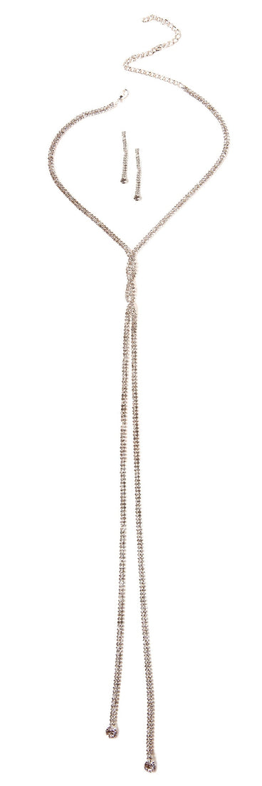 A Twist Of Rhine Necklace Set for 2022 festival outfits, festival dress, outfits for raves, concert outfits, and/or club outfits