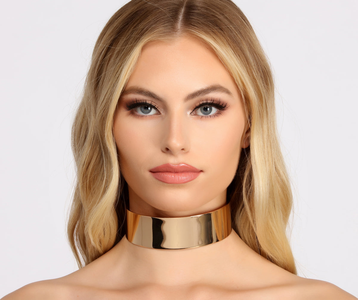 Thick on sale choker necklace