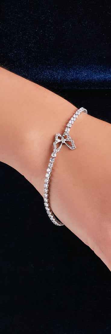 Dreamy Sparkle Rhinestone Butterfly Bracelet