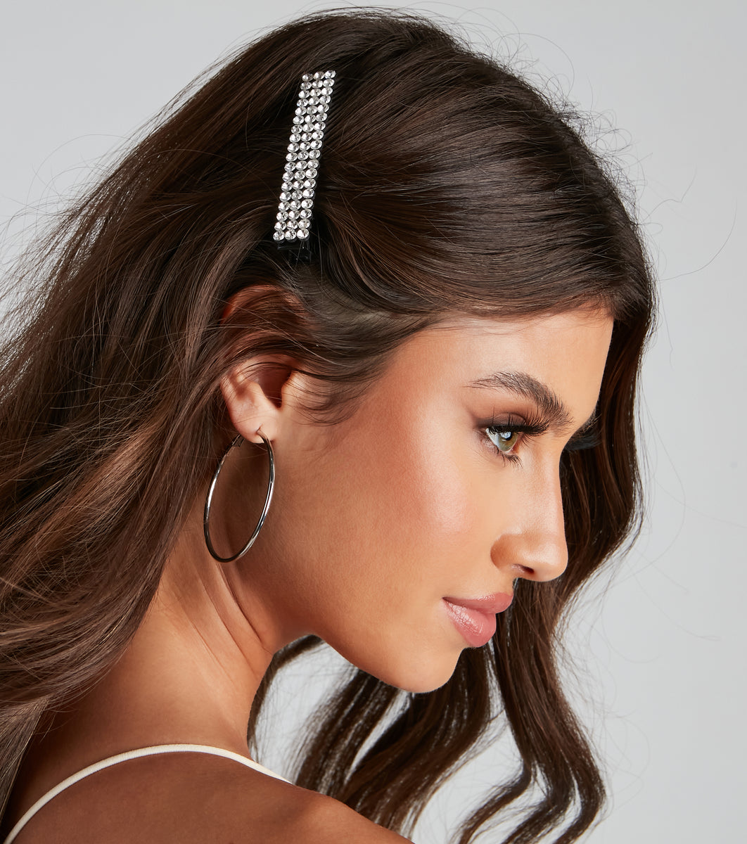 Trendy Glitz And Glam Hair Clip & Windsor