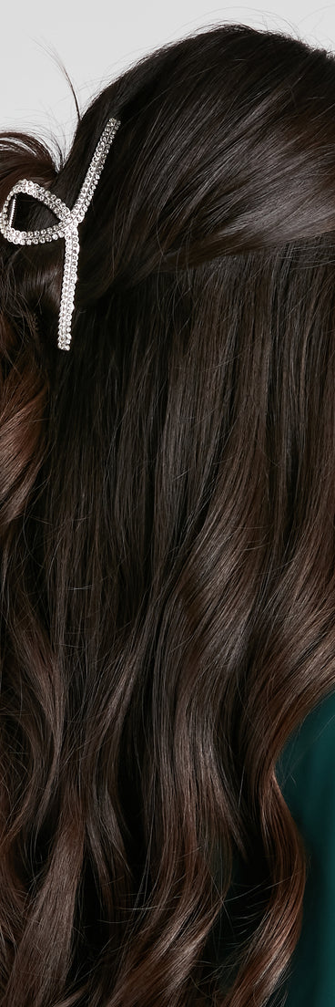 In The Loop Rhinestone Claw Clip