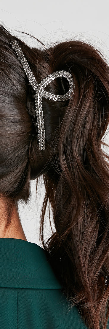 In The Loop Rhinestone Claw Clip
