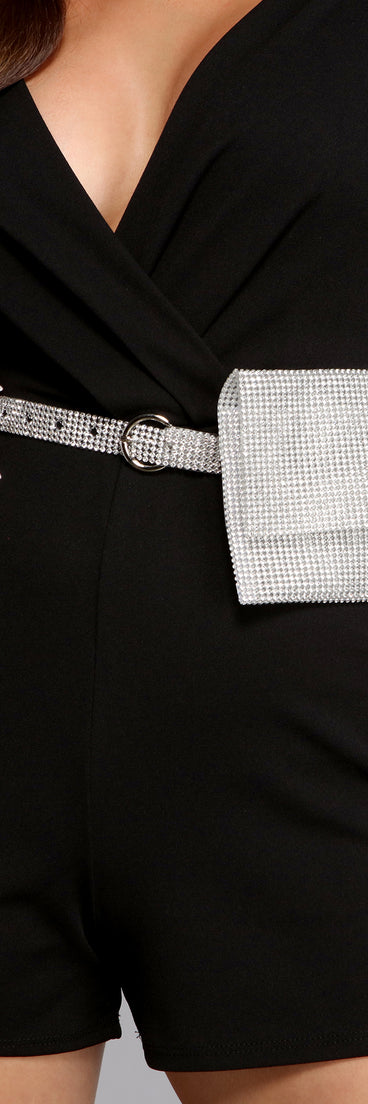 Das My Vibe Rhinestone Fanny Belt Bag is a trendy pick to create 2023 festival outfits, festival dresses, outfits for concerts or raves, and complete your best party outfits!