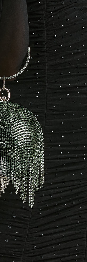 All About The Bling Sphere Clutch