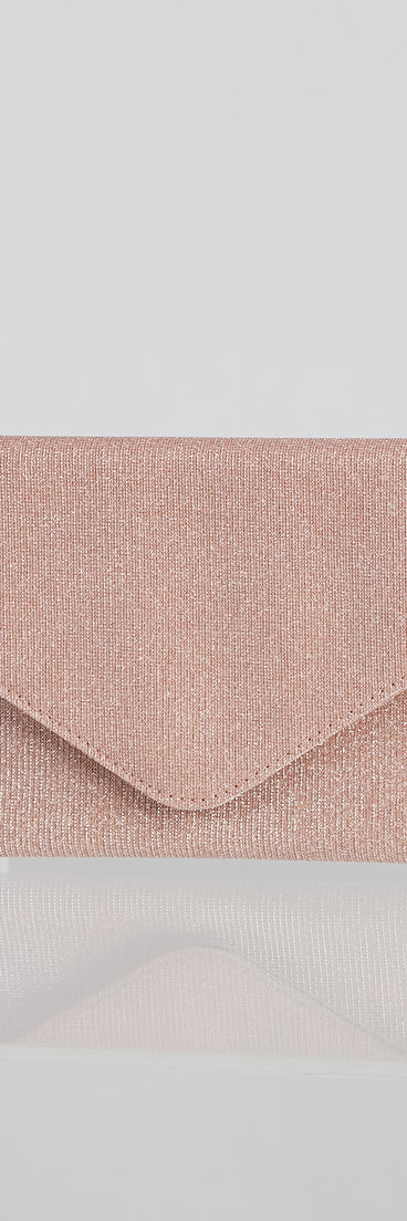 Glitter Glamour Envelope Clutch