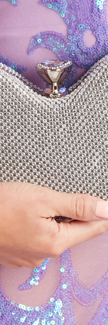 Glam Butterfly Rhinestone Bag