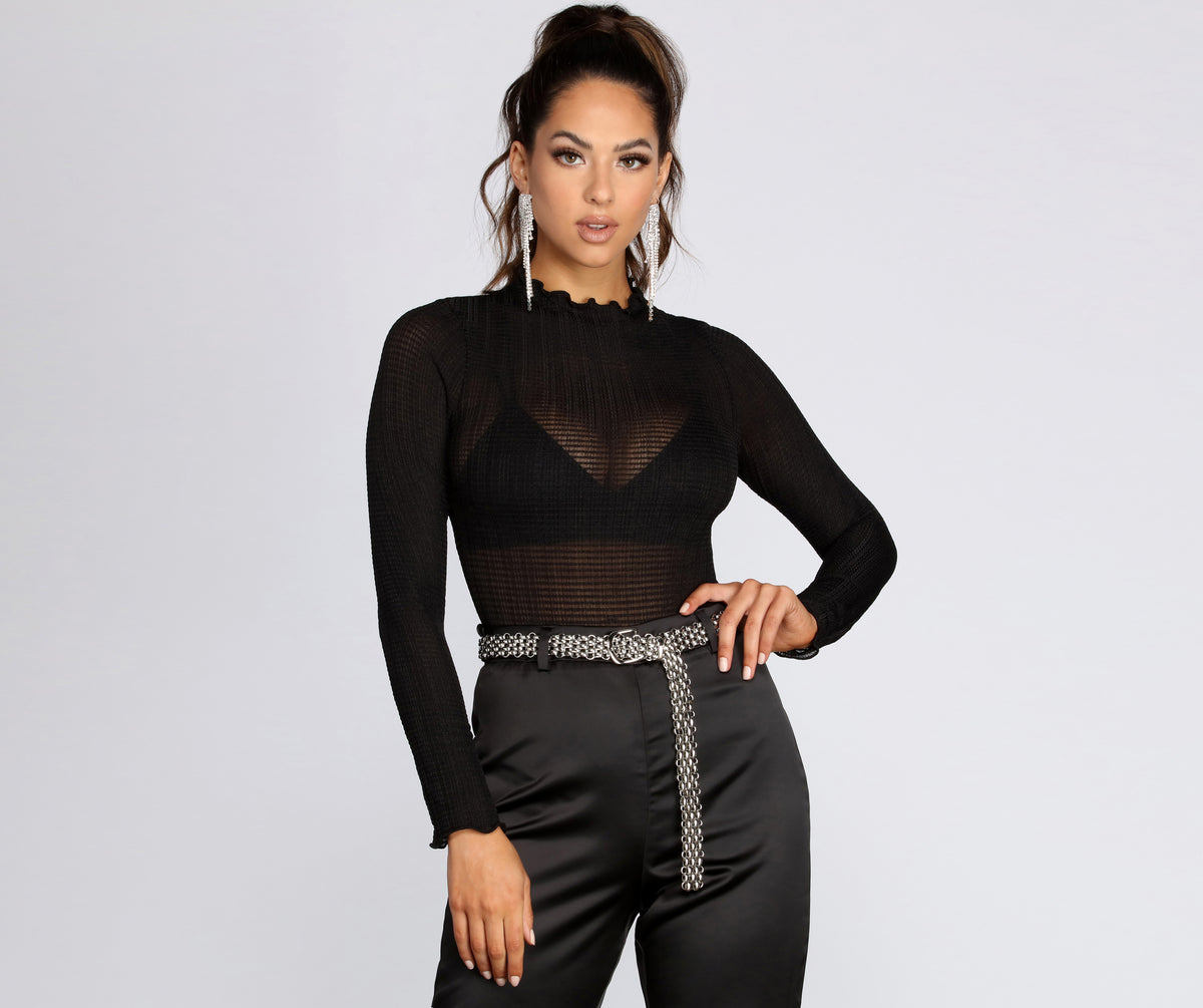 On Edge Woven Chain Belt | Windsor
