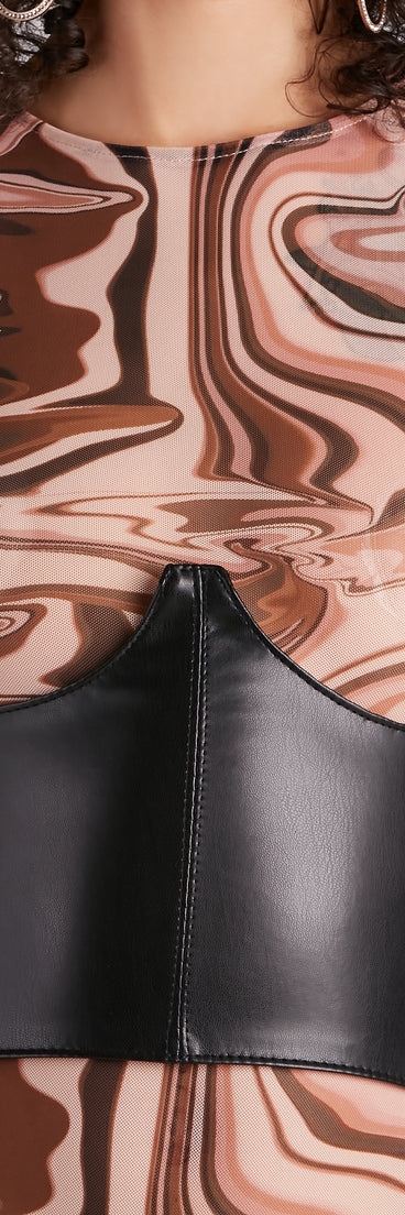 Cinch Up Faux Leather Corset Belt is a trendy pick to create 2023 festival outfits, festival dresses, outfits for concerts or raves, and complete your best party outfits!