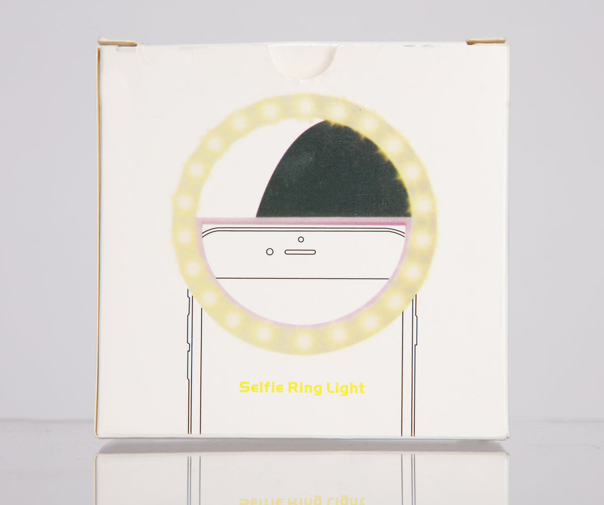 portable selfie ring light