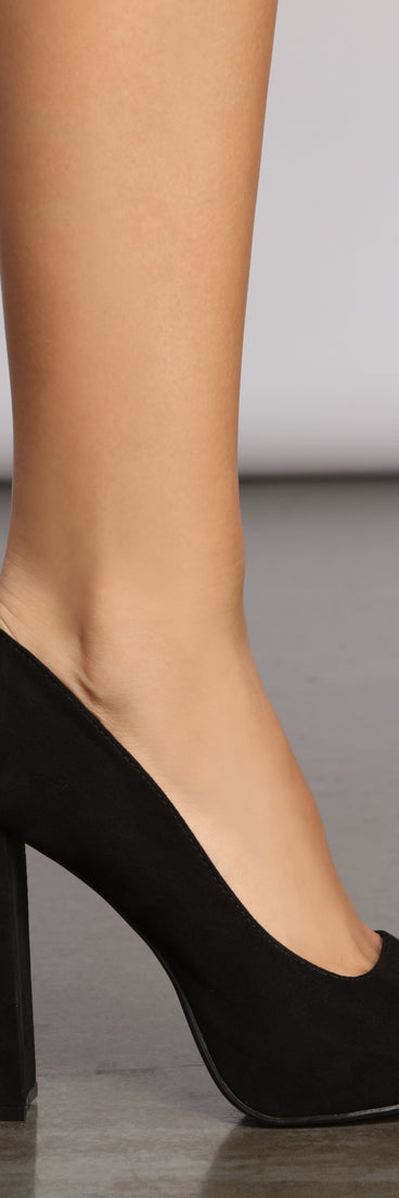 Peep Toe Platform Block Heels are chic ladies' shoes to complete your best 2023 outfits. They come in a variety of trendy women's shoe styles like platforms and dressy low-heels, & are available in wide widths for better comfort.