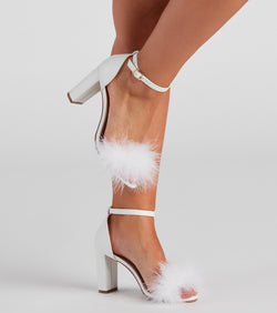 So Fab Marabou Trim Block Heels are chic ladies' shoes to complete your best 2023 outfits. They come in a variety of trendy women's shoe styles like platforms and dressy low-heels, & are available in wide widths for better comfort.