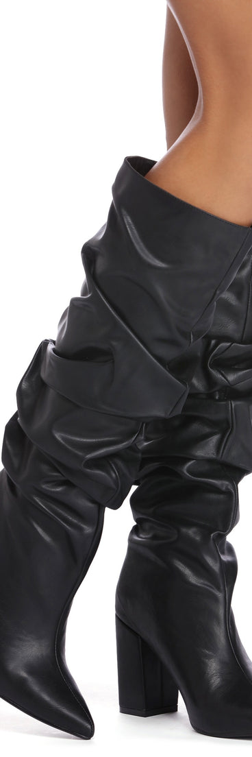Check It Slouch Boots for 2022 festival outfits, festival dress, outfits for raves, concert outfits, and/or club outfits