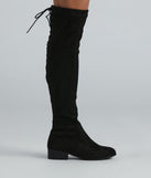 In Love Lace-Up Knee High Boots