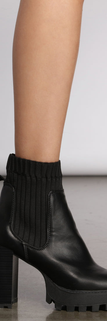 Ever So Edgy Lug Sole Heeled Boots are chic ladies' shoes to complete your best 2023 outfits. They come in a variety of trendy women's shoe styles like platforms and dressy low-heels, & are available in wide widths for better comfort.