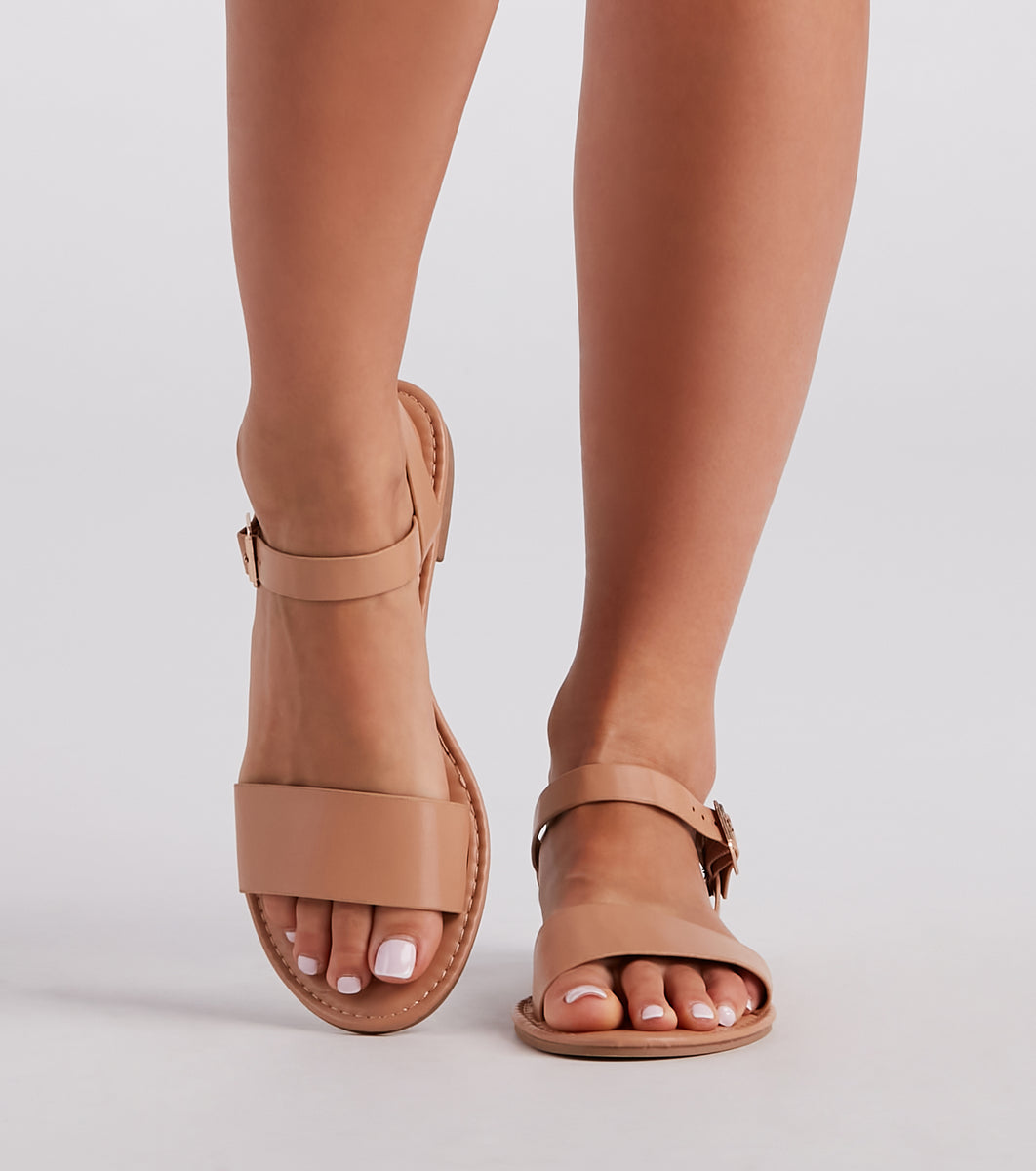 Hykler flov Indgang Weekend Mode Basic Strap Sandals | Windsor