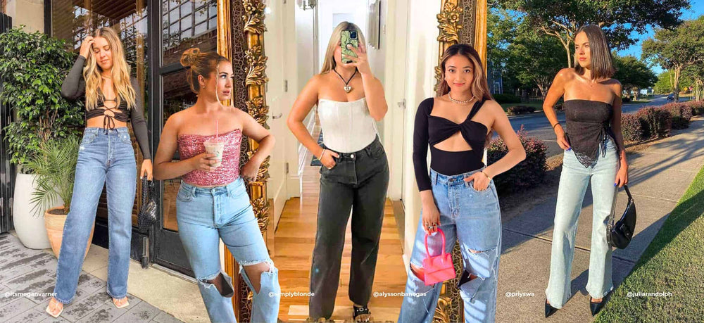 How to Dress Up Jeans for a Night Out