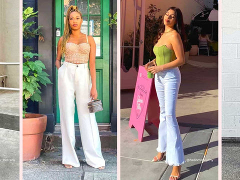 How To Style Wide Leg Jeans The Dos Donts  Chic Outfits 2023