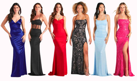 custom mermaid prom dresses Sylvia Lilac Mermaid Scoop Lace Prom Dress with Lace-up Open back Sky Blue / 14
