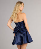Briar Strapless Bow Back Skater Dress