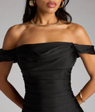 Miranda Off-The-Shoulder Mini Dress