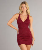 The Lea Glitter Lace-Up Mini Dress is your new go-to Windsor dress—effortless, versatile, and made to update your fall style in seconds.